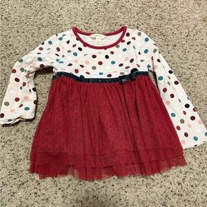 Matilda Jane Red and White Polka Dot Blouse